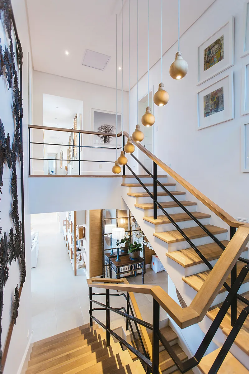 The interior of a property stairwell by Jason Briscoe